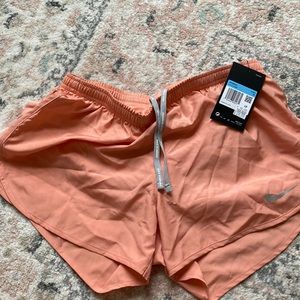 Nike Coral running shorts.